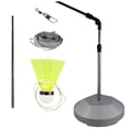 thumbnail image 2 of Dispositivo de entrenamiento de bádminton, accesorios elásticos, herramienta de autoaprendizaje portátil para ejercicio, simulador ajustable elástico - grande A 1 base grande A, 2 of 8