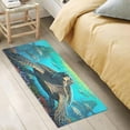 thumbnail image 5 of Dreamtimes Sea Turtle Kitchen Mat 20"x39", Non Skid Kitchen Runner Rug Absorbent Resist Dirt Kitchen Floor Mat Comfort Standing Mat for Kitchen, Floor, Office, Sink, Laundry, 5 of 6