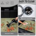 thumbnail image 5 of DISNIMO Universal Car Trunk Liner for Dogs Sparrow Flower Print Anti-Slip Cargo Mat Car Boot Protection Washable Machine Dog Seat Cover Fits for Most Cars SUV Truck Sedan, 5 of 7