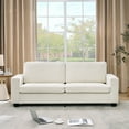 thumbnail image 7 of COZONY 87" Corduroy 3-Seater Sofa, Deep Seat Cloud Couch w/ Wide Armrests, Sturdy Wood Frame, Easy Assembly, 7 of 7