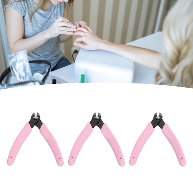 Stainless Steel Cuticle Trimmer for Manicure Pedicure, Professional Cuticle Cutter, Anti Slip Nail Nippers for Clean and Precise Trimming, Rhinestone Remover