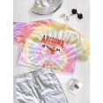 thumbnail image 3 of Retro College Arizona Eagle Tie Dye Spiral Women - Women , Medium, 3 of 4