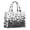Halloween Bat Swarm, variant on Large Capacity Tote Bag,Halloween Bat Silhouettes Handbag Fashion Luxury Tote Bag,15.7"x13"x 5.1" Inches,Laptop Compatible