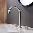 thumbnail image 3 of Kibi Circular X 8" Bathroom Sink Widespread Faucet with Drain Assembly, 3 of 3