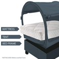 thumbnail image 5 of LEEDOR Bed Tent Dream Tents Bed Canopy Shelter Cabin Indoor Privacy Warm Breathable Pop Up Bunk Twin Size for Kids and Adult Patent Pending PitchBlack(Mattress Not Included), 5 of 5