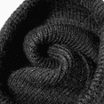 thumbnail image 5 of Beanie Hat Men Women Classic Knit Cuffed Plain Cap, One Size, Black, 5 of 10