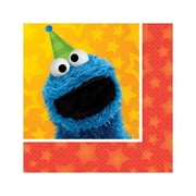 BUYSEASONS Sesame Street Beverage Napkins