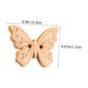 thumbnail image 4 of 36 Uds. Botón de mariposa de dibujos animados de madera botones de madera sin terminar botones de madera de dibujos animados botones de costura mariposa de madera, 4 of 5