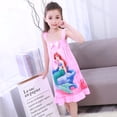 thumbnail image 1 of Anna Elsa Dress Girls Nightdress Ropa Pijamas de dibujos animados Ropa para niños Pijamas de manga corta Vestido Kids Family Wear Tan Jianjun unisex, 1 of 2