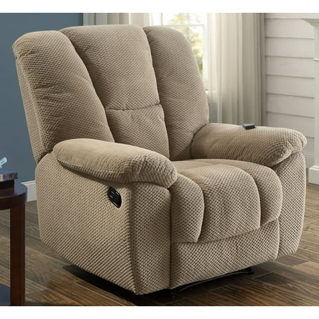 Serta Big & Tall Memory Foam Massage Recliner with USB ... - Serta Big & Tall Memory Foam Massage Recliner with USB Charging, ...