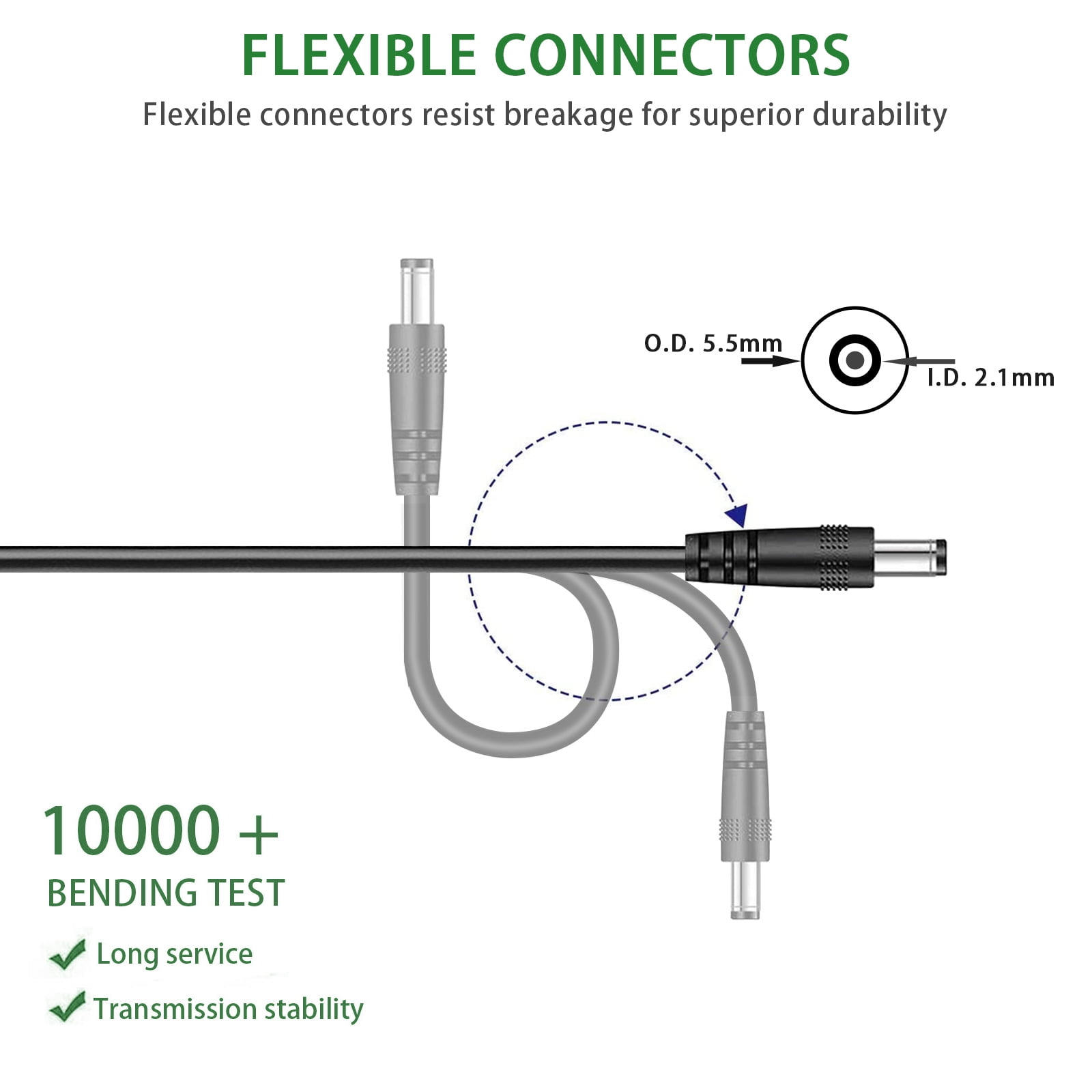 Gonine 5V 3A Power Cord Black for Graco Baby Simple Sway Swing Replacement Graco Glider LX Elite Premier Petite LX DuoGlider Sweetpeace Duetconnect LX Baby Swing Charger Cable Walmart