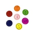 thumbnail image 4 of UPGRATOR 100 Pcs Boutons pour Vêtements en Bois Coloré et Rond, 4 of 8