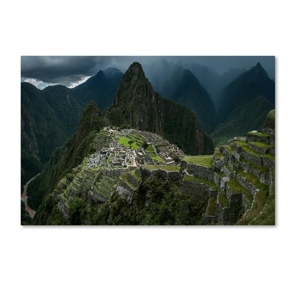 Helena Normark 'Machu Picchu Peru' Canvas Art