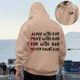 thumbnail image 1 of MHFRRA Sudadera Informal con Capucha para Hombre, de Manga Larga, con Diseño Estampado para Uso Diario, Cómoda Sudadera con Capucha para Otoño E Invierno Marrón, 1 of 6