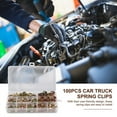 thumbnail image 4 of 100PCS Car Truck Spring Clips Oil Water Hose Clip Pipe Tube Clamp Fastener Assortment Kit 6-17mm, 4 of 4
