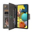 thumbnail image 3 of Compatible with Samsung Galaxy A51 5G Case PU Leather Magnetic Flip Zipper Card Holder Wallet Cover, 3 of 5