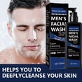 thumbnail image 3 of Limpiador facial, limpiador facial, espuma limpiadora facial para hombres, hidratante y limpiador facial, 100 ml., 3 of 5