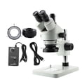 thumbnail image 4 of LAFGUR Stereo Zoom Microscope, Optical Trinocular Microscope, For Viewing Tiny Details Of Specimen Slides Biological Use And Educational Applications, 4 of 8