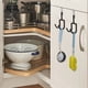 thumbnail image 5 of Xihbxyly Gancho de Hierro Multifuncional para Puerta, Instalación Sin Taladros, Sujeción Firme para Cocina, Baño y Dormitorio, Diseño de Doble Gancho, Solución de Almacenamiento Versátil, Artículos E, 5 of 6
