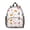Kawaii Cat and, variant on Black and White Cat Head Backpack for School, Cute School Bag with Adjustable Shoulder Straps and Padded Back, 13.8"x11.4"x6"