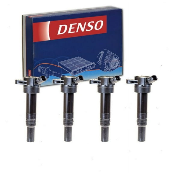 4 pc DENSO Direct Ignition Coils compatible with Kia Forte5 2.0L L4 2014-2018