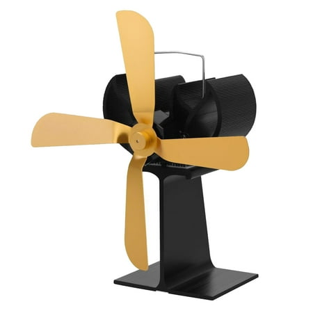 

Powered Wood Stove Fan burner Fireplace Fuel Saving