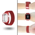 thumbnail image 1 of Correa para apple watch compatible con 38mm / 40mm metálica + Protector completo de pantalla. Estilo Milanese. Mamá Pulpo  Milanese mica completa, 1 of 6