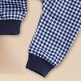 thumbnail image 5 of NOLDARES Infant Baby Boys Fall Outfit Pants Sets Long Sleeve 3 6 12 18 24 Months 2 3 4 5T Toddler Boy Pullover Pants Size:12-18 M,Light Blue, 5 of 8