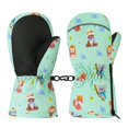thumbnail image 1 of Manoplas de Nieve para Niños MoKo Impermeables Antideslizantes con Cierre S, 1 of 7