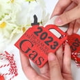 thumbnail image 2 of Product Category Hangs Ornament Festive G As Mon Ey Card Clip for Christmas Tree 2023 Red Gasoline Barrel Holder Decoration, 2 of 7