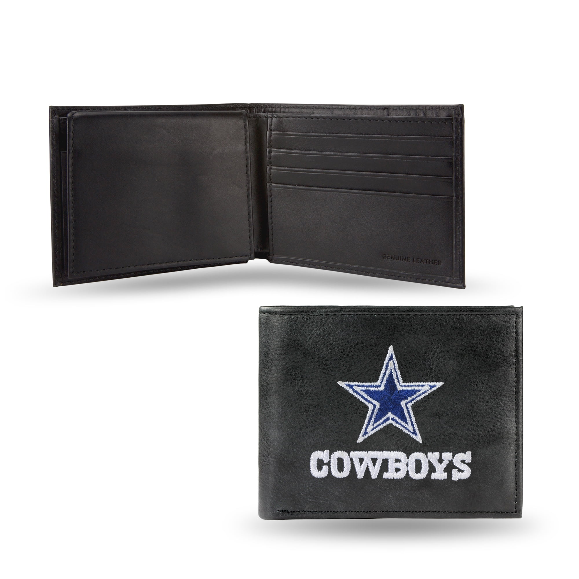 NFL Men's Dallas Cowboys Embroidered Billfold Wallet