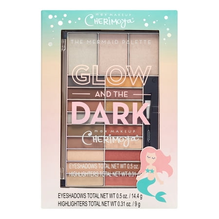 Cherimoya Mermaid Palette Makeup Set, Glow and the Dark ($12 Value)