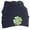 Navy/Gold, variant on Adult Embroidered Shamrock 4 Leaf Clover Beanie - Navy/Gold