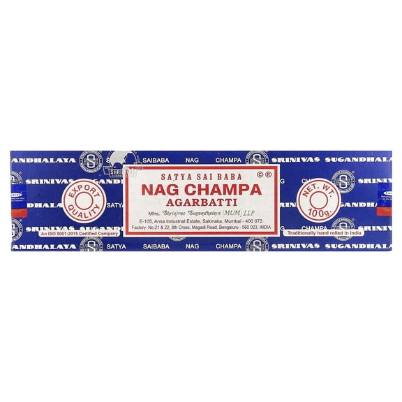 Sai Baba Satya, Nag Champa, Agarbatti Incense Sticks, 100 g