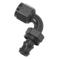 Russell Performance -10 AN Twist-Lok 90 Degree Hose End (Black)