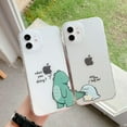 thumbnail image 2 of Cute Couples Dinosaur Clear Soft Case  for iPhone (Male,iPhone 13 Pro Max), 2 of 6