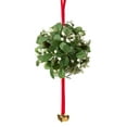 thumbnail image 2 of Kurt Adler Mistletoe Ball Ornament, Plastic Traditional, 9", 2 of 2