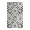 thumbnail image 3 of BNM Diamonds Indoor Outdoor Area Rug, 6' x 8' 10", Slate, 3 of 8