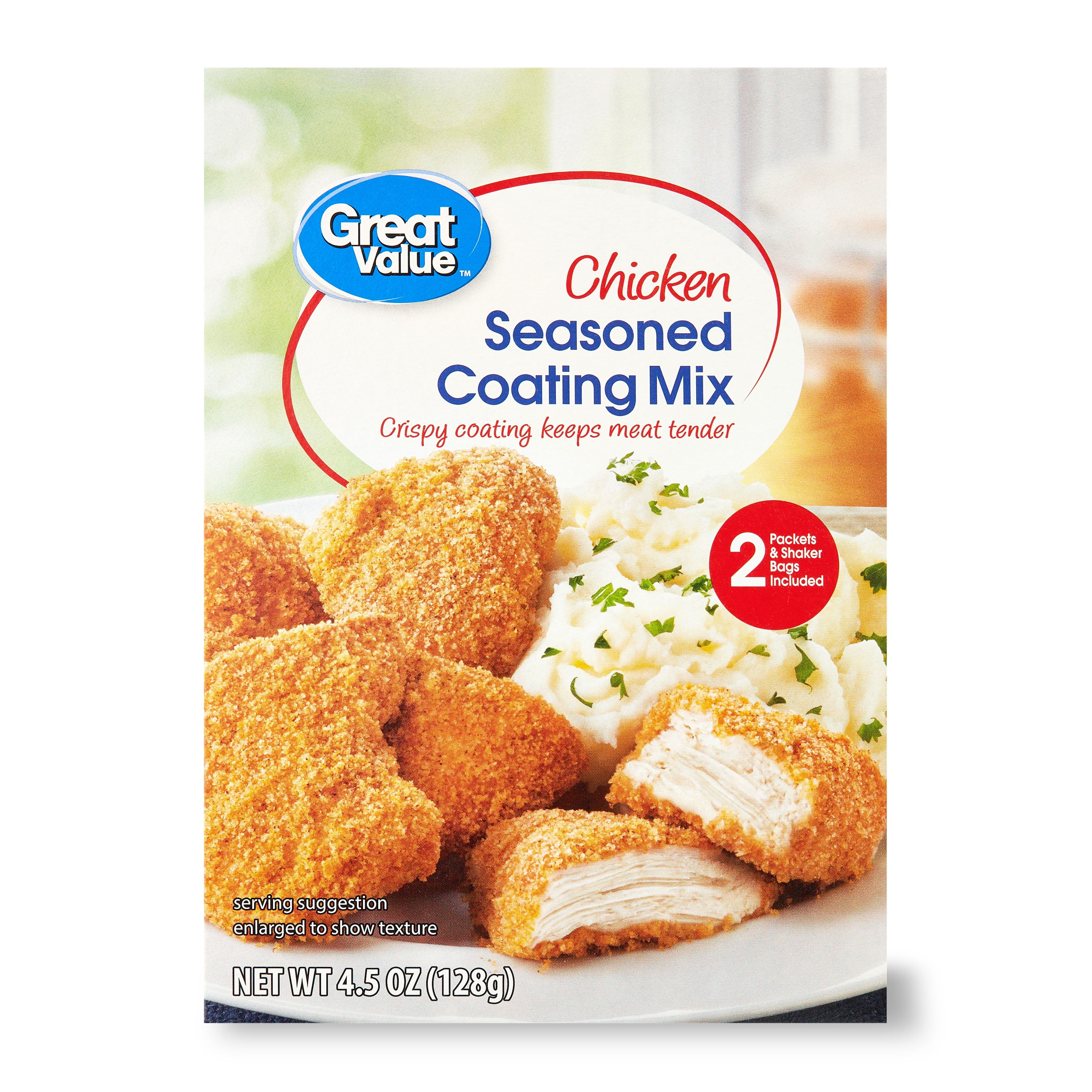 Great Value Chicken Seasoned Coating Mix, 4.5 oz