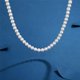thumbnail image 5 of Imitation Pearl Necklace Men Simple Handmade Pearls 2023 New 40Cm Pearl Necklace, 5 of 5
