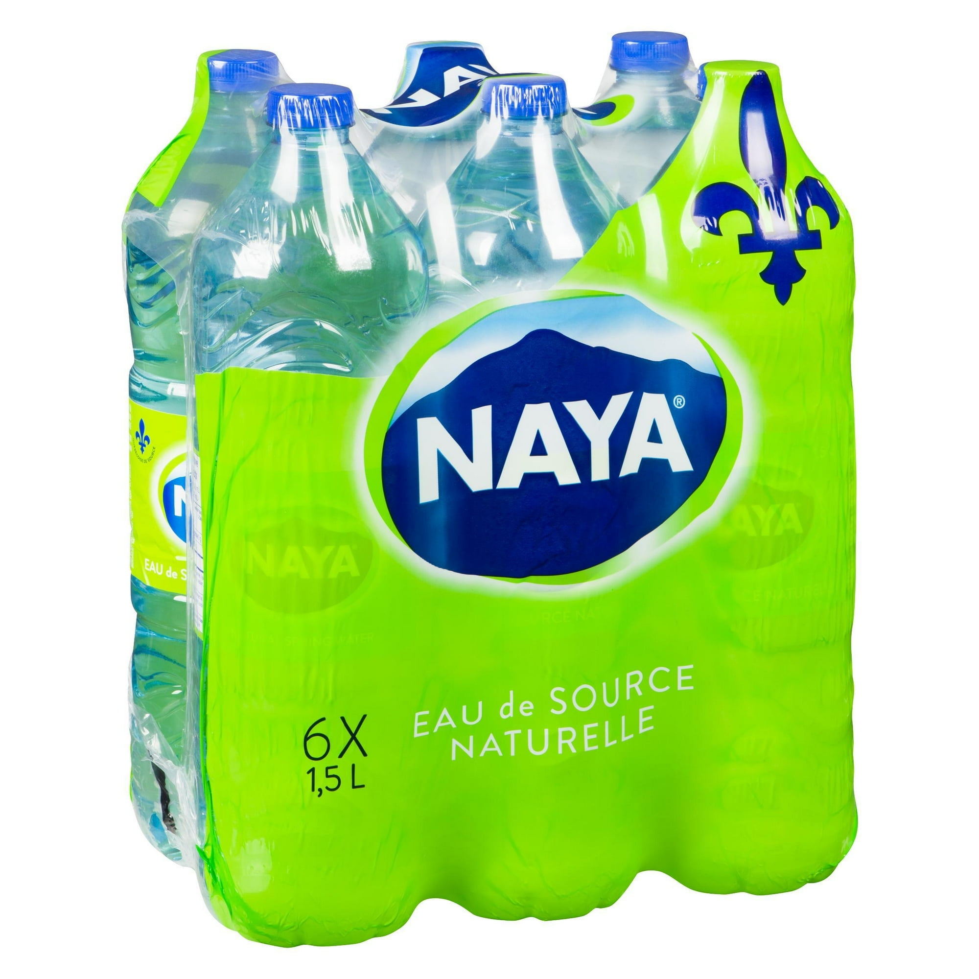 Eau de source naturelle Naya 6 x 1,5 l