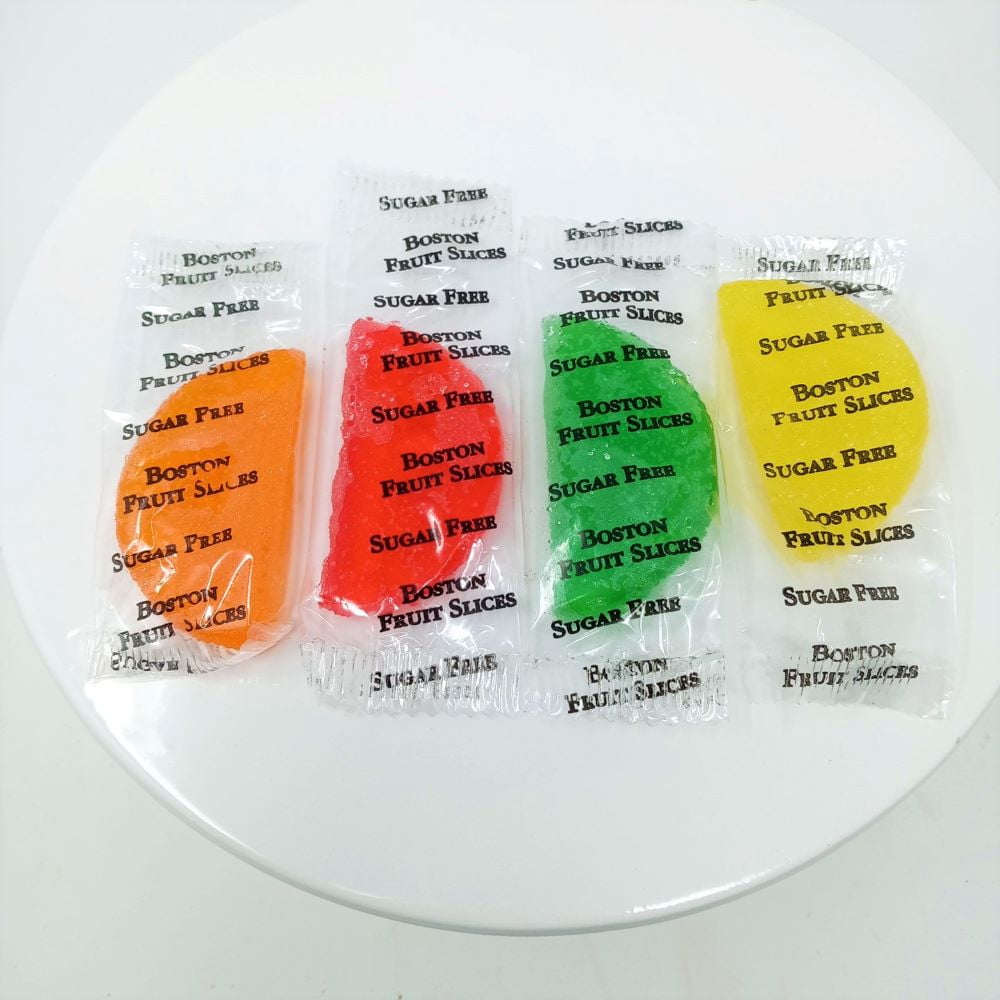Sugar Free Fruit Slices 2 pounds bulk sugar free candy - Walmart.com