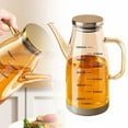 thumbnail image 5 of 2025 Upgrade Oil Dispenser Bottle with Drip Free Spout, Glass Olive Oil Dispenser Bottle for Kitchen, Food-grade Oil Vinegar Dispenser Container Bottles for Cooking Kitchen Gadgets Clear 800ml, 5 of 9