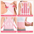 thumbnail image 6 of Posture Corrector for Women and Men, Shoulder Straightener, Back Brace Adjustable Full Back Support, Upper and Lower Back Pain Relief - Scoliosis, Hunchback, Hump, Thoracic, Spine Corrector L, 6 of 7