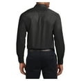 thumbnail image 2 of Yellow Rooster Men's Tall Long Sleeve Easy Care Shirt Black/ Light Stone Large Tall, 2 of 6