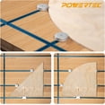 thumbnail image 3 of POWERTEC 2PK Round T-Track Stop for Circular and Angle Work Pieces, T Track Stop Block for T-Track Woodworking, Sanding, and Routing (71669), 3 of 6