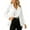 White, variant on Daiosportswear Blazers for Women Long Sleeve Casual office Suit Lightweight Single Button Tailored Suit Jacket White
