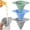 3PCS, variant on Kitchen Funnel Set 1 Pack – Food-Grade Silicone Collapsible Funnel, Small Funnels for Bottles, Oil, Sauce & Spice Transfer, Space-Saving, Easy Clean, Blue