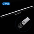 thumbnail image 2 of Unique Bargains Tube Rigide Rond en PVC Blanc 8.8mm ID 11mm OD 500mm pour Tuyau d'Eau 2 Pcs, 2 of 5