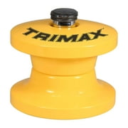 TRIMAX TLR51 5th Wheel Trailer Lunette Tow Ring Lock w/ Yellow Powder Coat